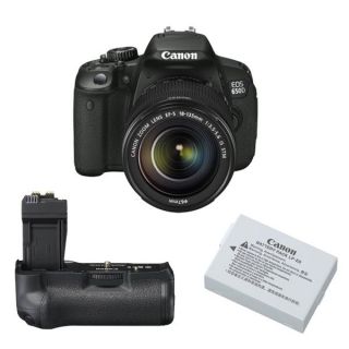 CANON EOS 650D + Objectif EF S 18 135 mm f/3,5 5,6 IS STM + GRIP BGE8
