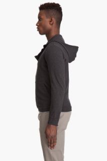 Shades Of Grey By Micah Cohen Asymmetrical Double Zip Sweater for men