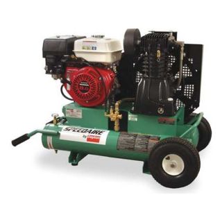 Speedaire 2YJ61 Gas Air Compressor, 8.0 HP, 17.5 CFM Max