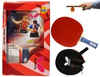 Butterfly 201 Shakehand Table Tennis Racket Sports
