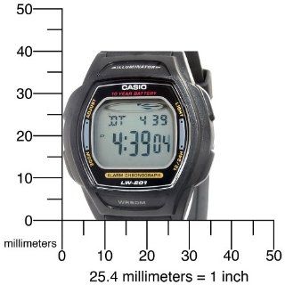 Casio Womens LW201 1AV Digital Alarm Chronograph Watch Watches