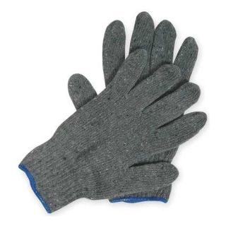 Condor 5PE86 Knit Glove, Poly/Cotton, Men's S, PK12