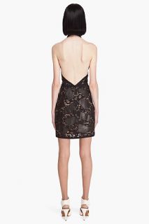 3.1 Phillip Lim Leather Lace Patchwork Dress for women