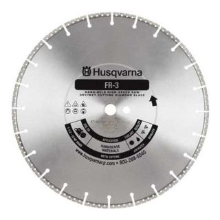 Husqvarna FR3 12 Fire Rscu Bld, Wet/Dry, Sgmntd Rim, 12 InOD