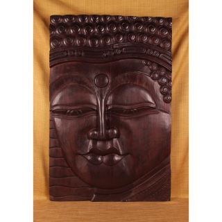 Hand Carved Eyes Open Buddha Panel (India) Today $274.99