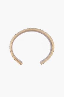 Marc By Marc Jacobs Gold Dragon Scale Cuff for women