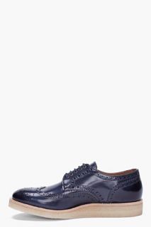 Paul Smith  Midnight Blue Corris Brogues for men