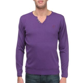 TRAXX Pull Homme Violet Violet   Achat / Vente PULL T TRAXX Pull