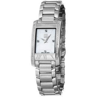 ESQ by Movado Womens Venture Steel and Diamonds Watch