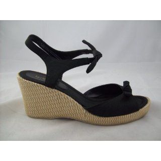 Liz Claiborne Womens Randa Fashion Heel Sandal (9.5M, Black) Shoes