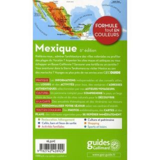 GEOGUIDE; MEXIQUE   Achat / Vente livre France Bourboulon   Herve