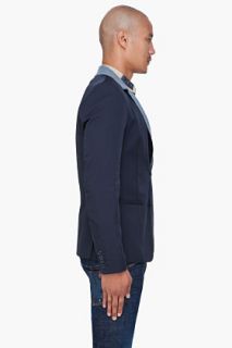 Diesel Navy Combo Jimeneo Blazer for men