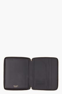 Comme Des Garçons Wallets Black Leather Ipad Case for men