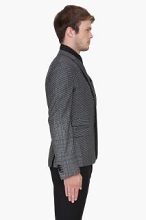 Neil Barrett Charcoal Wool Blazer for men