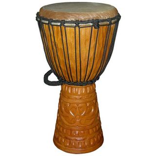 Mahogany Deep Carve Natural Djembe Drum (Indonesia) Today $139.99 3.3