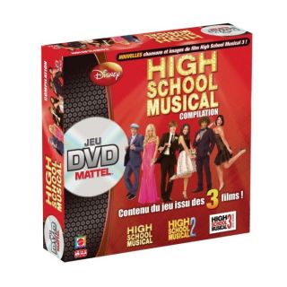 Jeu dvd High School Musical Compilation Mattel   Achat / Vente JEU D