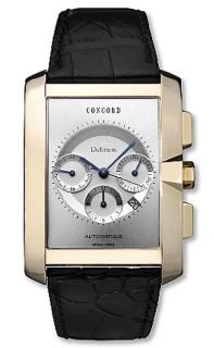 Concord Delirium Mens 18k Gold Automatic Watch