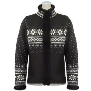 Dale Of Norway Womens Dronningen Sweater in Black / Off
