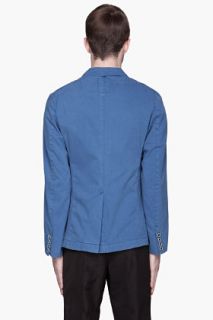 G Star Blue Omega Deconstructed Blazer for men