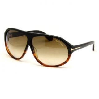 Tom Ford 0241 05p Black Havana Nicolo Aviator Sunglasses