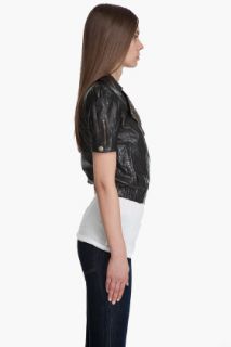 Bird By Juicy Couture Studded Leather Jacket for women