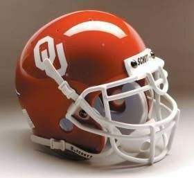 University of Oklahoma Norman OU Sooners   Football Helmet