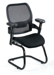 Boss Black Mesh Back Guest Chair