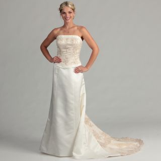 Eden Bridals Womens Blush Strapless Bridal Dress Today $799.99
