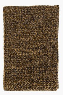 Marni Brown Wool Knit Scarf for men