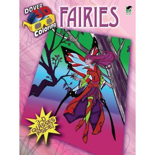 Dover Publications Fairies 3D Coloring Book Today $6.99