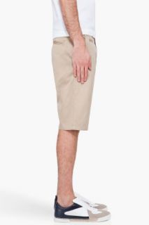 Wings + Horns Beige Westpoint Chino Shorts for men