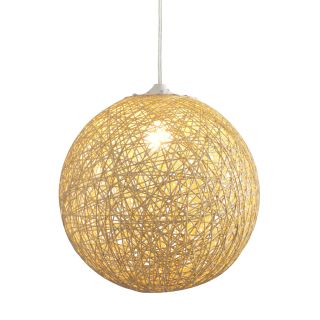 Zuo Modern Continuity 1 light Beige Ceiling Lamp Today $72.99 Sale $