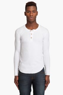 Wings + Horns 1x1 Rib Knit Henley for men