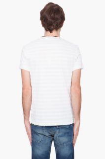 J. Lindeberg Ambrose Striped T shirt for men