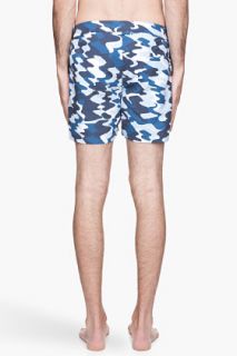 Orlebar Brown Blue Setter Camouflage Swim Shorts for men