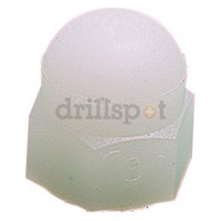 DrillSpot 0184626 3/8 16 Nylon Cap Nut Be the first to write a