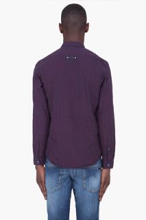 Diesel Burgundy Shrobyl rs Shirt for men