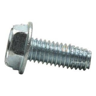 DrillSpot 0144210 1500 5/16" 18 x 1/2" Unslotted Indented Hex Washer Head Thread Cutting Screw, Type 23, Zinc, Pack of 1500
