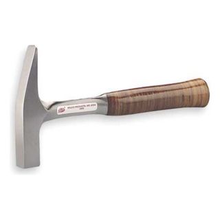Malco SH3 Setting Hammer, 18 Oz, Steel, Leather Grip