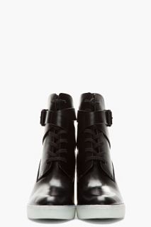 Alexander Wang Black Jill Platform Cutout Boots for women