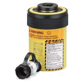 Enerpac RCH 202 Cylinder, Steel, 20 Ton, 2 In Stroke