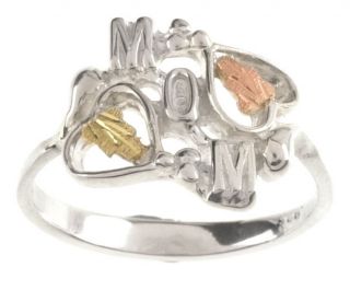 Black Hills Gold Silver Mom Ring Today $38.99 4.6 (19 reviews)