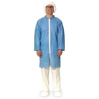 Dupont SR271SWH3X003000 Cleanroom Coat, 3XL, Suprel(TM) LS, PK30