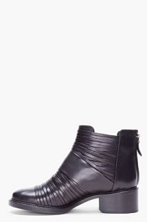 Givenchy Black Multi Band Boots for women