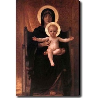 Bouguereau Virgin Mary and Son Giclee Canvas Art