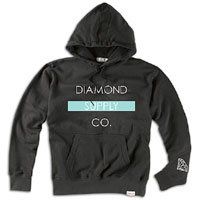 Diamond Supply Co Bar Pullover Sweatshirt   Mens