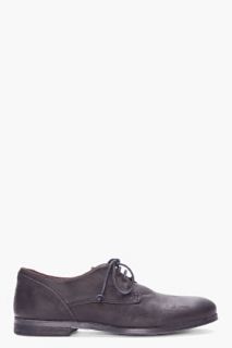 Diesel Black Leather Wolf Shoes for men