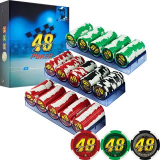 Jimmie Johnson NASCAR 300 Premium Poker Chip Set