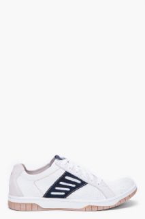 Diesel White Boksich Sneakers for men