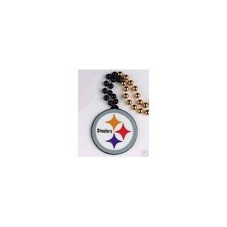 Steelers Medallion Bead Necklace 